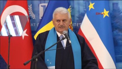 Başbakan'a Fahri Doktora Unvanı Verildi