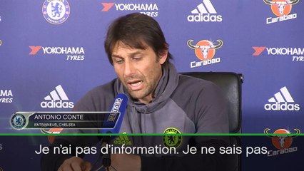 Chelsea - Conte : ''Le futur de Costa ne m’inquiète pas''