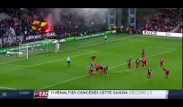 Yannis Salibur 2nd Penalty Goal HD - Guingamp 3-0 Dijon 06.05.2017