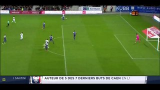 Ivan Santini Goal HD - Toulouse 0-1 Caen - 06.05.2017