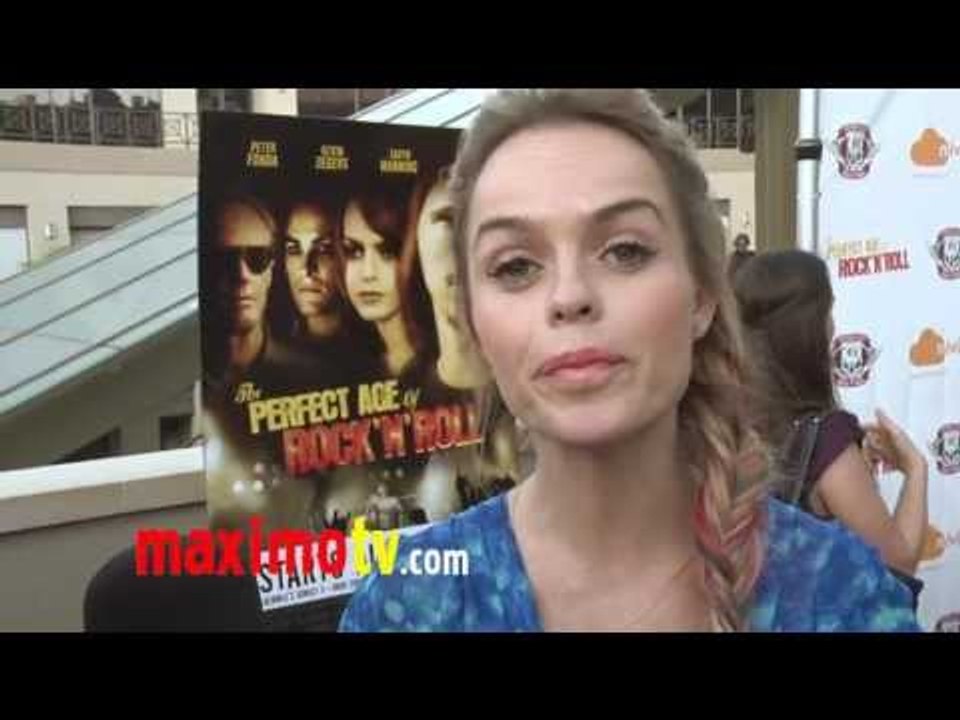 Taryn Manning Interview at "The Perfect Age of Rock 'n' Roll" Premiere