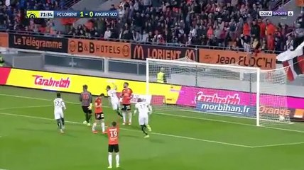 Lorient vs Angers SCO - but Manceau