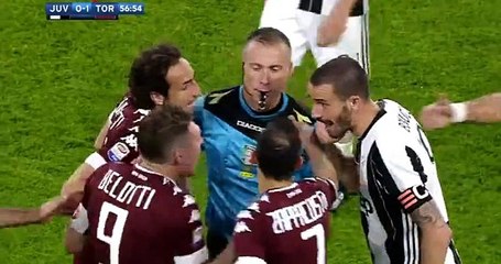Acquah RED CARD Juventus vs Torino