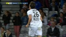 Santini gives Caen some hope by scoring the opening goal against Toulouse