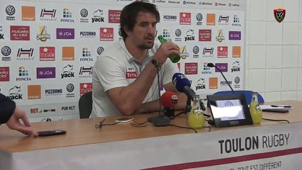 Après-match Toulon/Pau : Julien Pierre