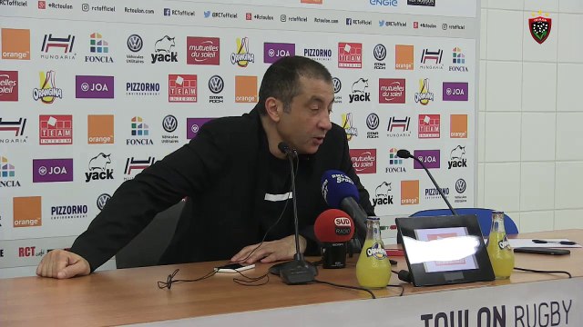 Après-match Toulon/Pau : Mourad Boudjellal