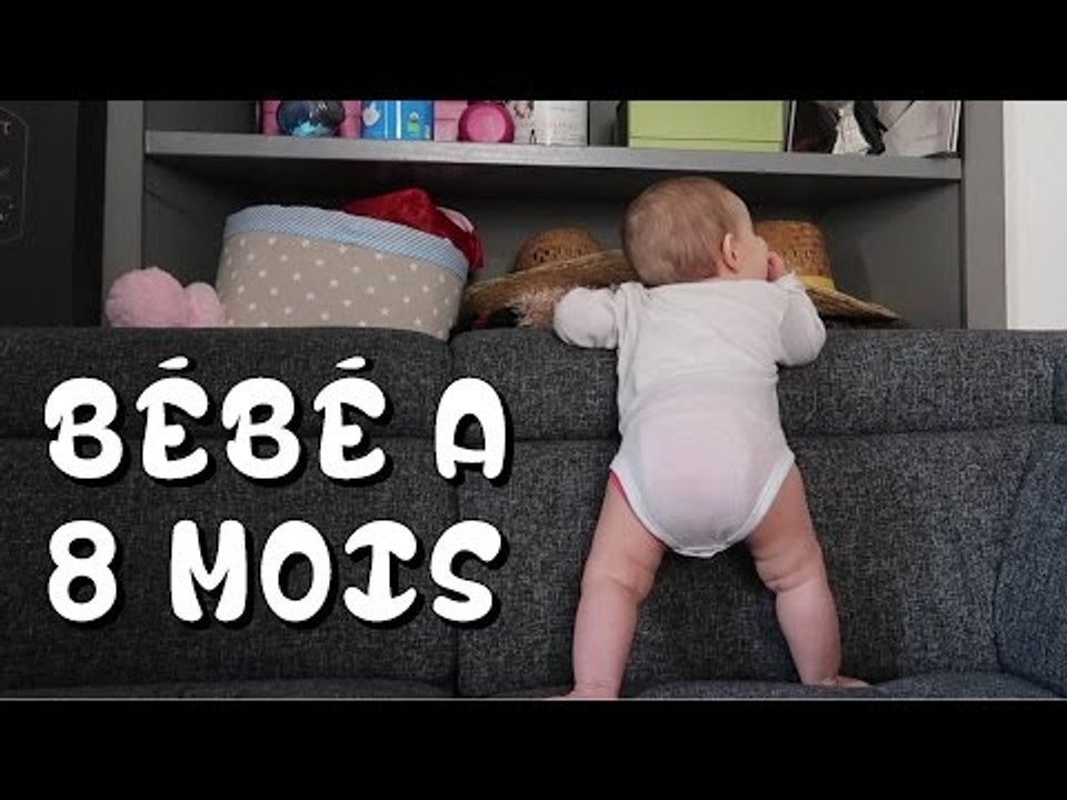 8ème mois de bébé : ELLE MARCHE DÉJÀ ? 