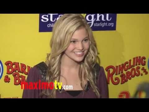 Olivia Holt at Ringling Bros. and Barnum & Bailey Fully Charged Premiere