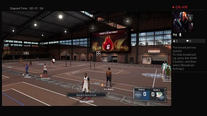 Running 2k17 mypark catching some bodies