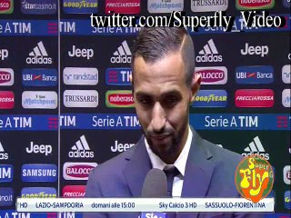 Juventus Torino 1 - 1 Intervista a #Benatia #Cielo