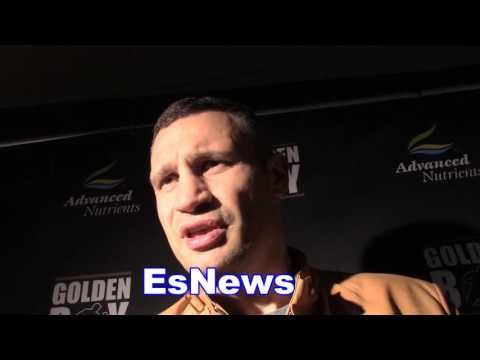 vitali klitschko on joshua vs wladimir and povedkin on peds EsNews Boxing