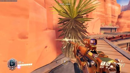 Overwatch: You can get stuck in a bush in Route 66