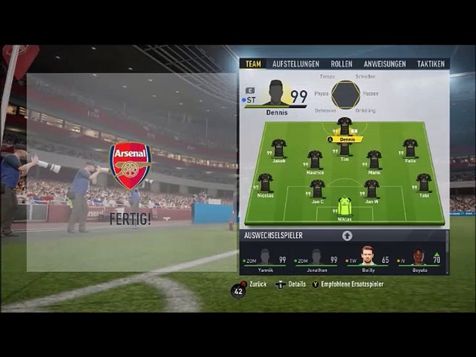 FC Arsenal 0-3 TSV Heimaterde 2017