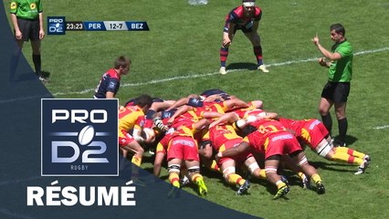 PRO D2 - Résumé Perpignan-Béziers: 54-17 - J30 - Saison 2016/2017