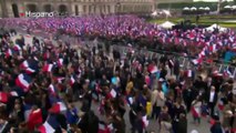 Macrón logró la presidencia de Francia con 65% de los votos