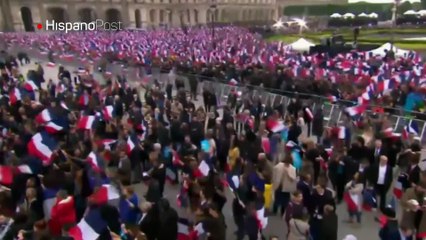 Macrón logró la presidencia de Francia con 65% de los votos