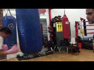 rios and funez reaction to chisora throwing table!!! EsNews Boxing