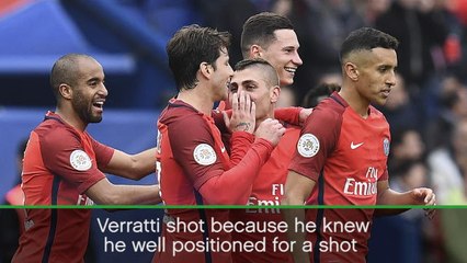 Nothing wrong with Verratti's goal - Emery