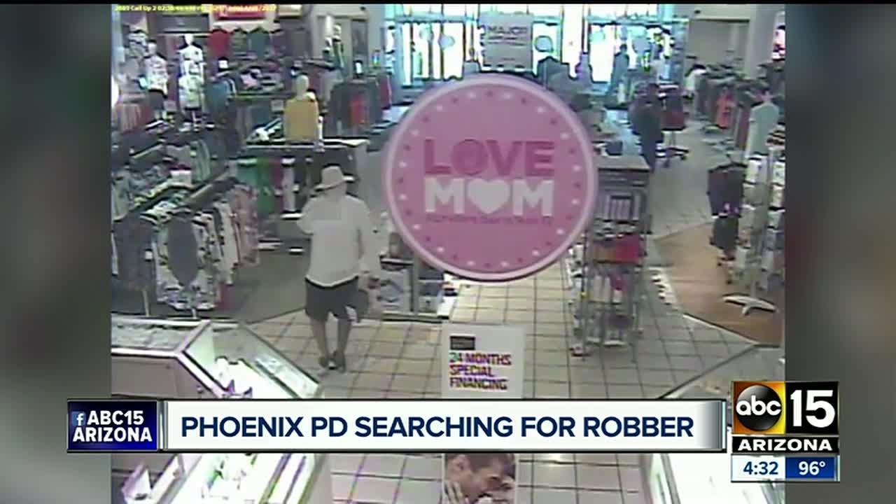 Police looking for robbery suspect in Phoenix