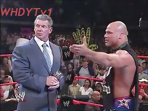 WWE Kurt Angle, Shawn Mr. McMahon Segment (RAW 2005)