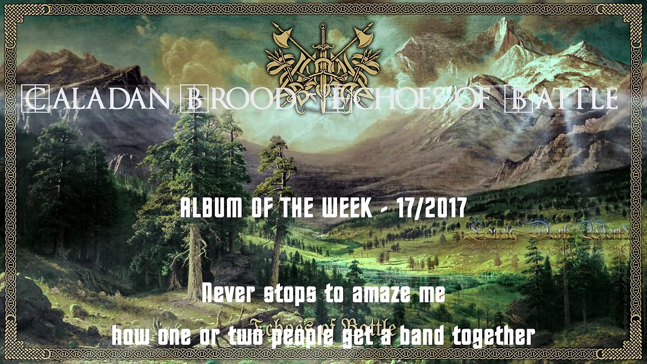 Caladan Brood - Echoes of Battle - Album Of The Week 18/2017