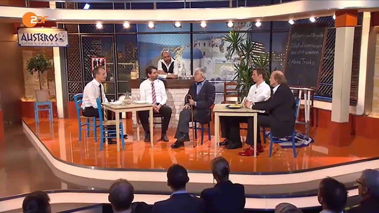 Wie Deutschland die Reparationsforderungen Griechenlands illegal umgeht - Die Anstalt 31.03.2015 cut - HD 720p