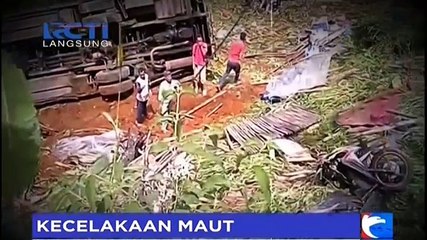 Kecelakaan Beruntun di Jalur Puncak, 11 Tewas dan Puluhan Luka