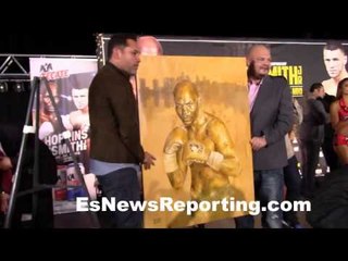 Awesome painting of the legend Bernard Hopkins - EsNews Boxing