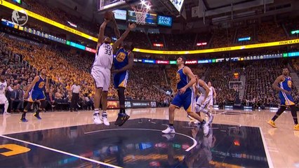 Draymond Green Blocks Boris Diaw | Warriors vs Jazz | Game 3 | May 6, 2017 | 2017 NBA Playoffs