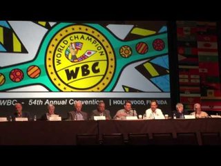 gary russell jr talks at wbc convention on getting robed at olympics EsNews Boxing