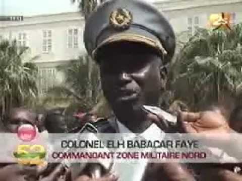 [JT Wolof] - Prise d'arme du 04 avril 2012 à St Louis