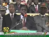 allocution de Macky Sall après le défilé du 04 avril 2012