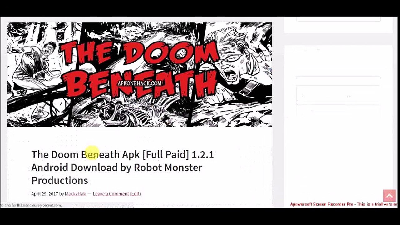 The Doom Beneath Apk [Full Paid]