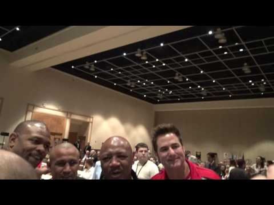 roy jones jr hagler and salido at the wbc boxing convention EsNews Boxing