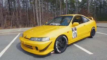 K24 Swap Acura Integra Review - RHD Kev's 9000 RPM GLORY That Dude in Blue