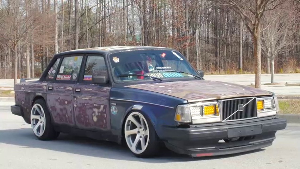 Volvo 240 Review! - The Most Offensive Volvo Ever That Dude in Blue