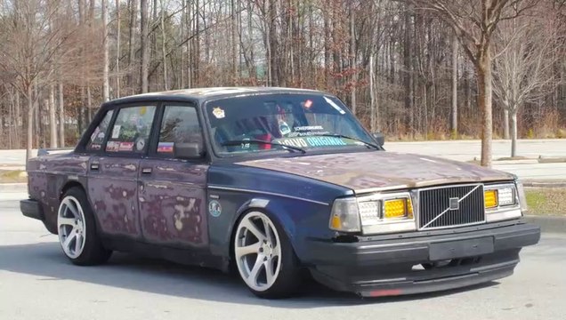 Volvo 240 Review! - The Most Offensive Volvo Ever That Dude in Blue