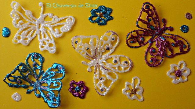 Mariposas de Silicona Caliente, Decora tu Habitación con Brillantes Mariposas, Mariposas de Pascua