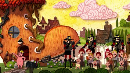 Ciągnie świnki do wikołaka - Shrek The Pig Who Cried Wolf 2011
