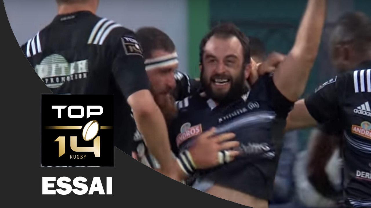 TOP 14 ‐ Essai Guillaume RIBES (CAB) – Brive-Castres – J26 – Saison 2016/2017