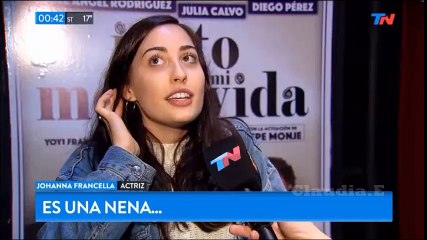 Teatro: Johanna "Yoyi" Francella "Justo en lo mejor de mi vida" TN de Noche