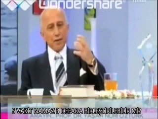 Sünni Alimler Namazlar Üç Defa da Birleştirilerek Kılınabilir