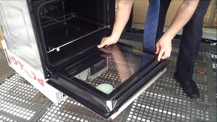 Como desmontar o sacar la puerta de un horno Fagor o Aspes para limpiarla o cambiar el cristal