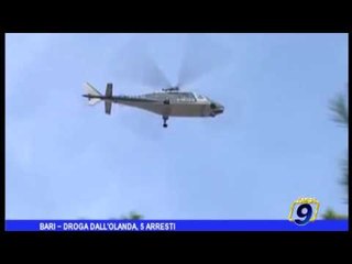 Bari | Droga dall'Olanda: 5 arresti