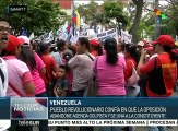 Marchas de mujeres venezolanas en Caracas marcan la jornada del sábado