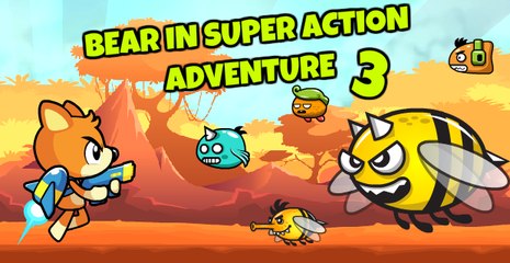 Bear in Super Action Adventure 3 (Normal Mode)