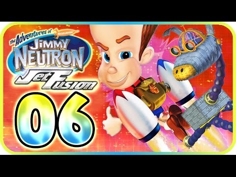 Jimmy Neutron: Jet Fusion Walkthrough Part 6 (PS2, Gamecube) Level 6 - The Volcano of Doom