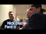 UFC Superstars Nick Diaz Nate Diaz Visit Chavez Jr At His Hotel Room EsNews Boxing