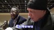 boxing champ deontay wilder and vinny paz - boxing is kill or be killed EsNews Boxing