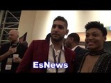 amir khan with winkey wright mobbed by fans EsNews Boxing